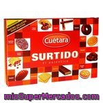 Surtido De Galletas (bocaditos Choco, Napolitanas, Flakes Nocilla, Delicia De Naranja, Bombón, Mimosa, Capricho De Coco, Bocaditos Vainilla, Suprema Y Tentación De Caramelo) Cuétara 260 Gramos