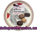 Surtido De Galletas Danesas De Mantequilla Y Chocolate Auchan 400 Gramos