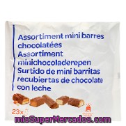 Surtido De Mini Barritas De Chocolate Con Leche Carrefour 23 Ud.