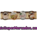 Surtido De Patés (paté De Bacalao Con Ajo, Paté De Atún, Paté De Sardinas En Aceite Y Paté De Salmón Ahumado) Iberitos Pack De 4 Unidades De 25 Gramos