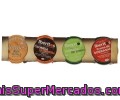 Surtido De Untables (paté Ibérico, Cachuela Extremeña, Zurrapa De Lomo Y Crema De Sobrasada) Iberitos Pack De 4 Unidades De 25 Gramos