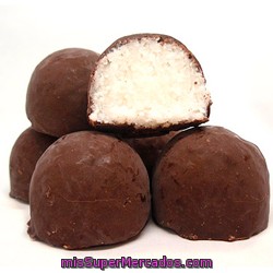 Surtido Granel Bolita Coco (bañadas Con Chocolate) *navidad*, Antiu Xixona, 1 U(peso Aproximado De La Unidad 20 Gr)