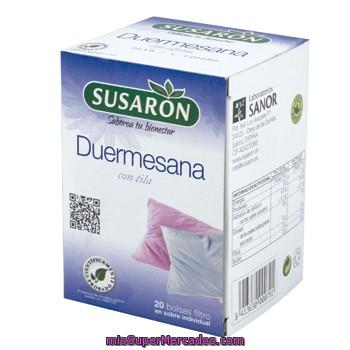 Susaron Duermesana Tisana Envase 20 Bolsitas