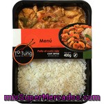 Ta-tung Pollo Al Curry Rojo Con Arroz Envase 400 G