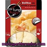 Ta-tung Rollitos De Jamon Y Queso Bandeja 120 G