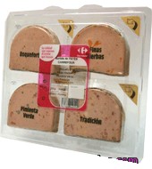 Tabla De Patés Carrefour Bandeja De 220 G.