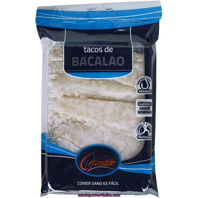 Tacos De Bacalao Giraldo, Bandeja 400 G
