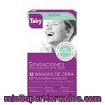 Taky Bandes Facials Sensaciones Chocolate Aroma Naranja 12u