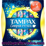 Tampax Compak Pearl Regular Tampón Caja 18 Uds