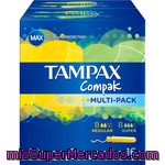 Tampax Tampones Compak Multi-pack Caja 16 Unidades