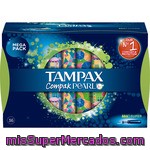 Tampón Compak Pearl Super Tampax 36 Ud.
