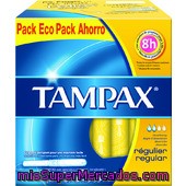 Tampón Regular Tampax, Caja 40 Unid.