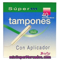 Tampon Super, Biuty, Caja 40 U