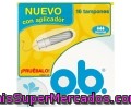 Tampones Compact Regular Con Aplicador Ob 16 Unidades