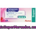 Tampones Super Auchan 24 Unidades