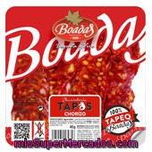 Tapas
            Boadas Chorizo 45 Grs