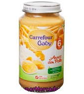 Tarrito De Arroz Con Pollo Carrefour Baby 250 G.