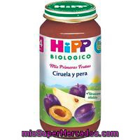 Tarrito De Ciruela Y Pera Biológico Hipp 250 G.