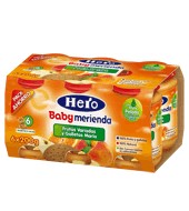 Tarrito De Frutas Variadas Y Galletas María Hero Babymerienda Pack 6x200 G.