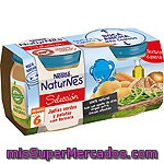 Tarrito De Judias Verdes Y Patatas Con Ternera Nestlé - Naturnes Pack De 2x200 G.