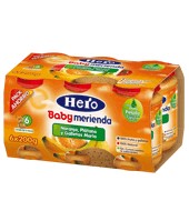 Tarrito De Naranja, Plátano Y Galletas María Hero Babymerienda Pack 6x200 G.