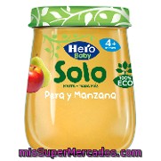 Tarrito De Pera Y Manzana Solo Hero Baby 120 G.