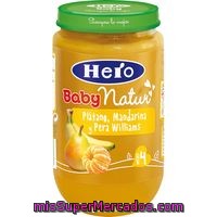 Tarrito De Plátano-mandarina-pera Hero, Tarro 235 G