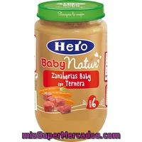 Tarrito De Ternera Con Zanahorias Hero Baby 250 G.