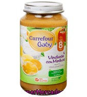 Tarrito De Verduras Con Merluza Carrefour Baby 250 G.