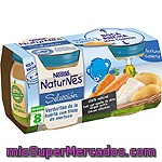 Tarrito Nestle Naturnes Verduras De La Huerta Y Merluza 200 Grs 2 Uni 400 Grs