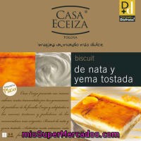 Tarta Biscuit Nata Yema Tostada C. Eceiza 550 Gramos
