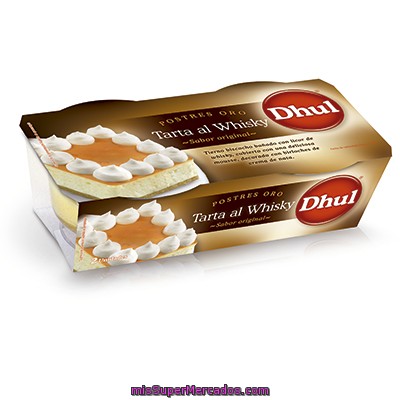 Tarta De Whisky Dhul, Pack 2x80 G