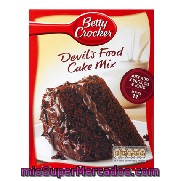 Tarta Devil´s Choco Betty Crocker 450 G.