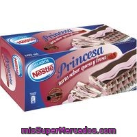 Tarta Princesa De Queso-fresa Nestlé, Caja 600 Ml