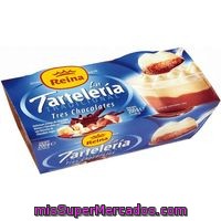 Tartelería De 3 Chocos Reina, Pack 2x100 G