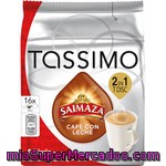 Tassimo Café Saimaza A Diario Con Leche 16 Dosis Estuche 184 G
