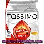 Tassimo Café Saimaza Espresso 16 Capsulas Intensidad 8 Estuche 104 G
