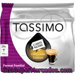 Tassimo Carte Noir Café Long Classic 24 Cápsulas Formato Familiar Estuche 156 G