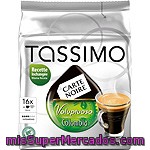 Tassimo Carte Noir Café Long Delicat Voluptuoso Colombia 16 Cápsulas Intensidad 4 Estuche 110 G