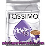 Tassimo Chocolate Milka 8 Cápsulas + 8 Cápsulas De Leche Estuche 240 G