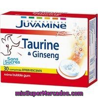 Taurina Con Ginseng En Comprimidos Juvamine, Caja 30 Unid.