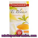 Té Blanco Bolsitas Pompadour 20 Ud.