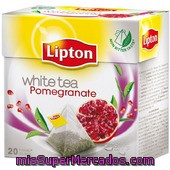 Té Blanco Con Granada Lipton 20 Sobres