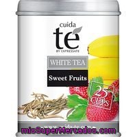 Té Blanco De Fresa-plátano Cuida-te, Lata 100 G