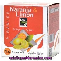 Té De Naranja-limón Tealand, Caja 14 Piramides