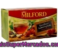 Té De Rooibos Acerola Milford 20 Unidades