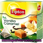 Té De Vainilla Y Caramelo Lipton 20 Unidades De 1,7 Gramos