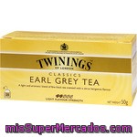 Té Earl Grey Twinings 25 Ud.