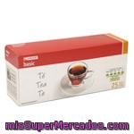 Té Eroski Basic, Caja 25 Sobres