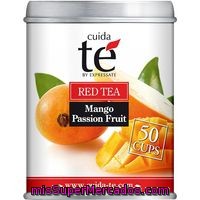 Té Rojo De Mango-maracuyá Cuida-te, Lata 100 G